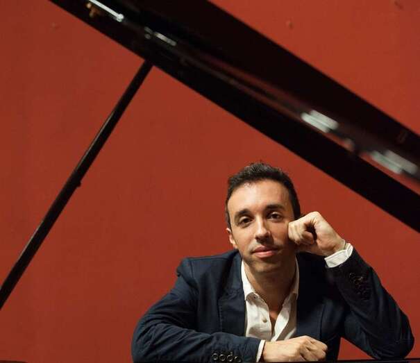 El pianista teldense Ignacio Clemente Estupiñán, en una imagen de archivo (Foto TA)